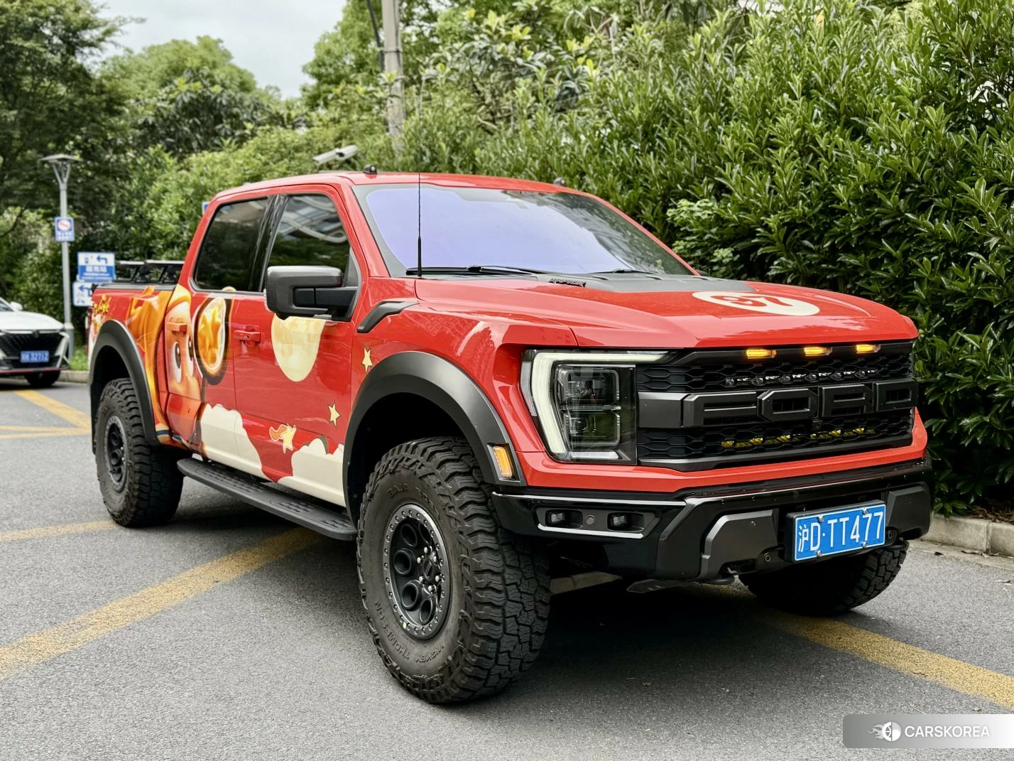 Ford F-150 Raptor 2023 Красный из Китая