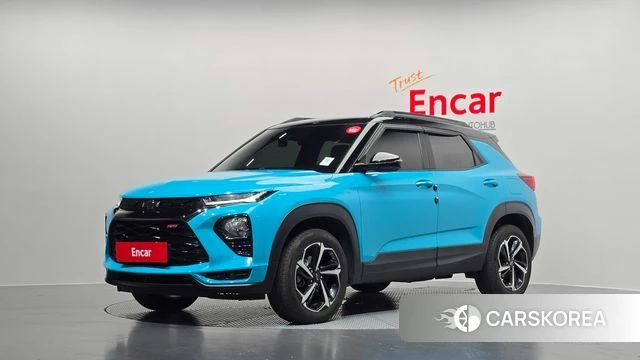 Chevrolet (GM Daewoo) Trailblazer 2022 Синий из Кореи