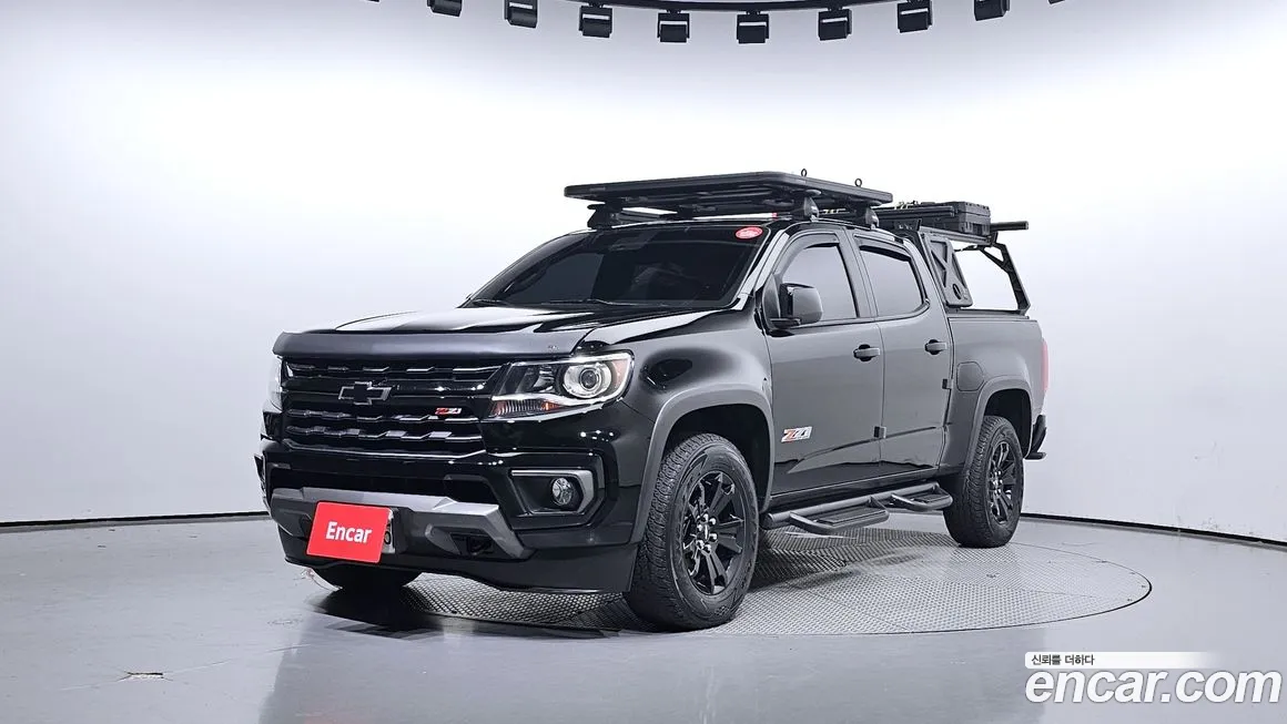 Chevrolet (GM Daewoo) Real New Colorado 2020 Черный из Кореи