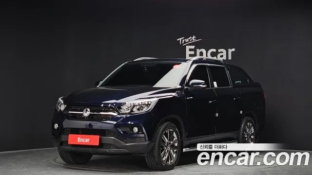 Ssangyong Rexton Sports 2019 Синий из Кореи