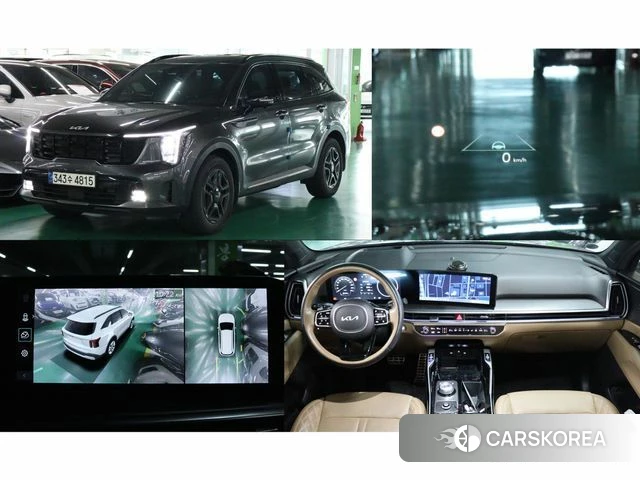 Kia The New Sorento 4th Generation 2024 Серый из Кореи