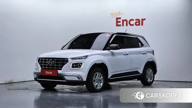 Hyundai Venue 2022 Белый из Кореи