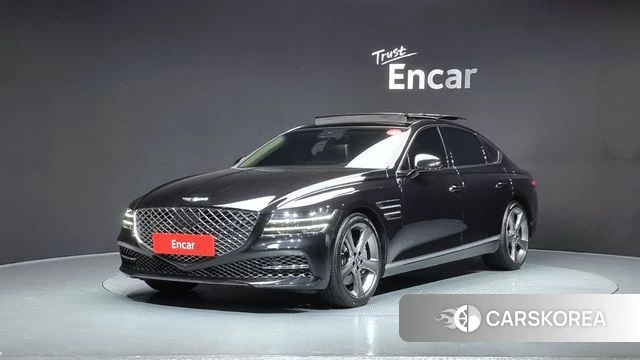 Genesis G80 (RG3) 2022 Черный из Кореи