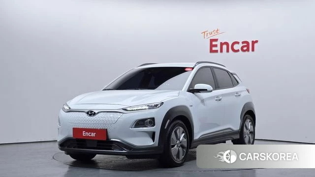 Hyundai Kona Electric 2020 Белый из Кореи