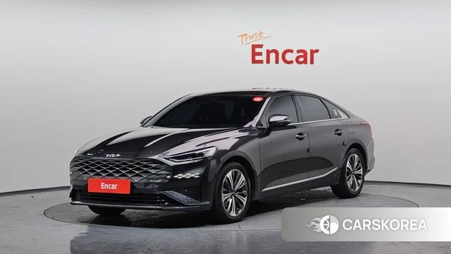Kia K8 Hybrid 2021 Серый из Кореи