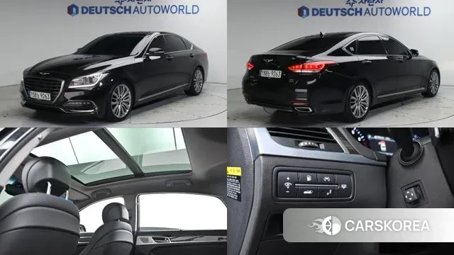 Genesis G80 2018 Черный из Кореи