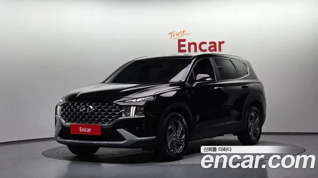 Hyundai The New Santa Fe 2022 Черный из Кореи