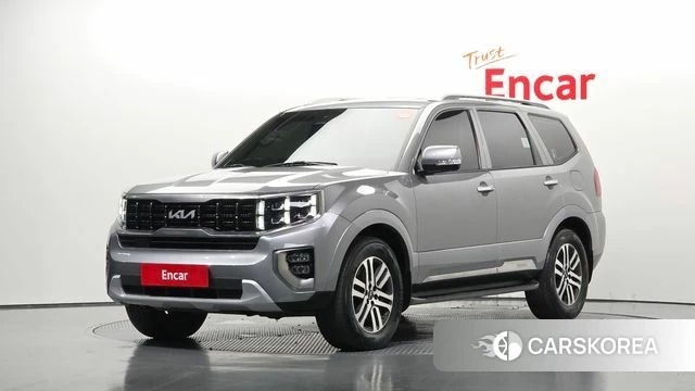 Kia Mohave Master 2022 Серебристо-серый из Кореи