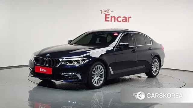 BMW 5 Series (G30) 2020 Синий из Кореи