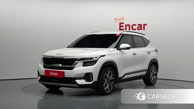 Kia Seltos 2022 Белый из Кореи