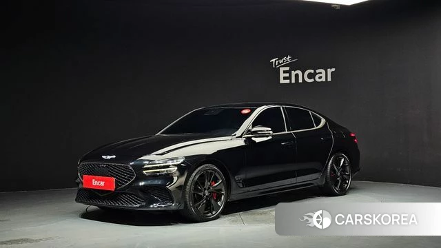 Genesis The New G70 2022 Черный из Кореи