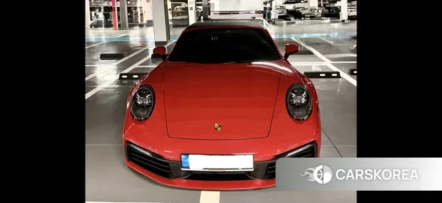 Porsche 911(992) 2020 Красный из Кореи