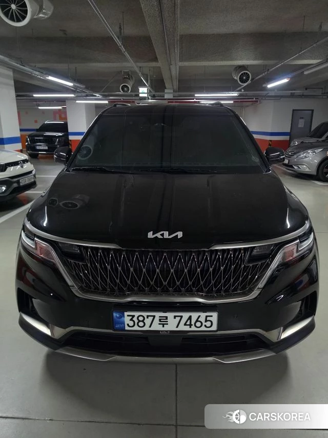 Kia Carnival 4th generation 2023 Черный из Кореи