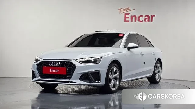 Audi A4 (B9) 2021 Белый из Кореи