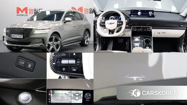 Genesis GV80 2021 Песочный из Кореи