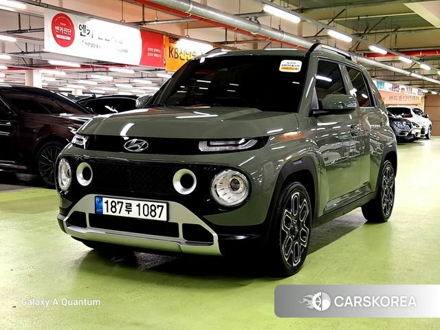 Hyundai Casper 2022 Светло-зеленый из Кореи