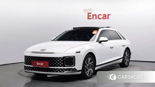 Hyundai Grandeur (GN7) 2023 Белый из Кореи