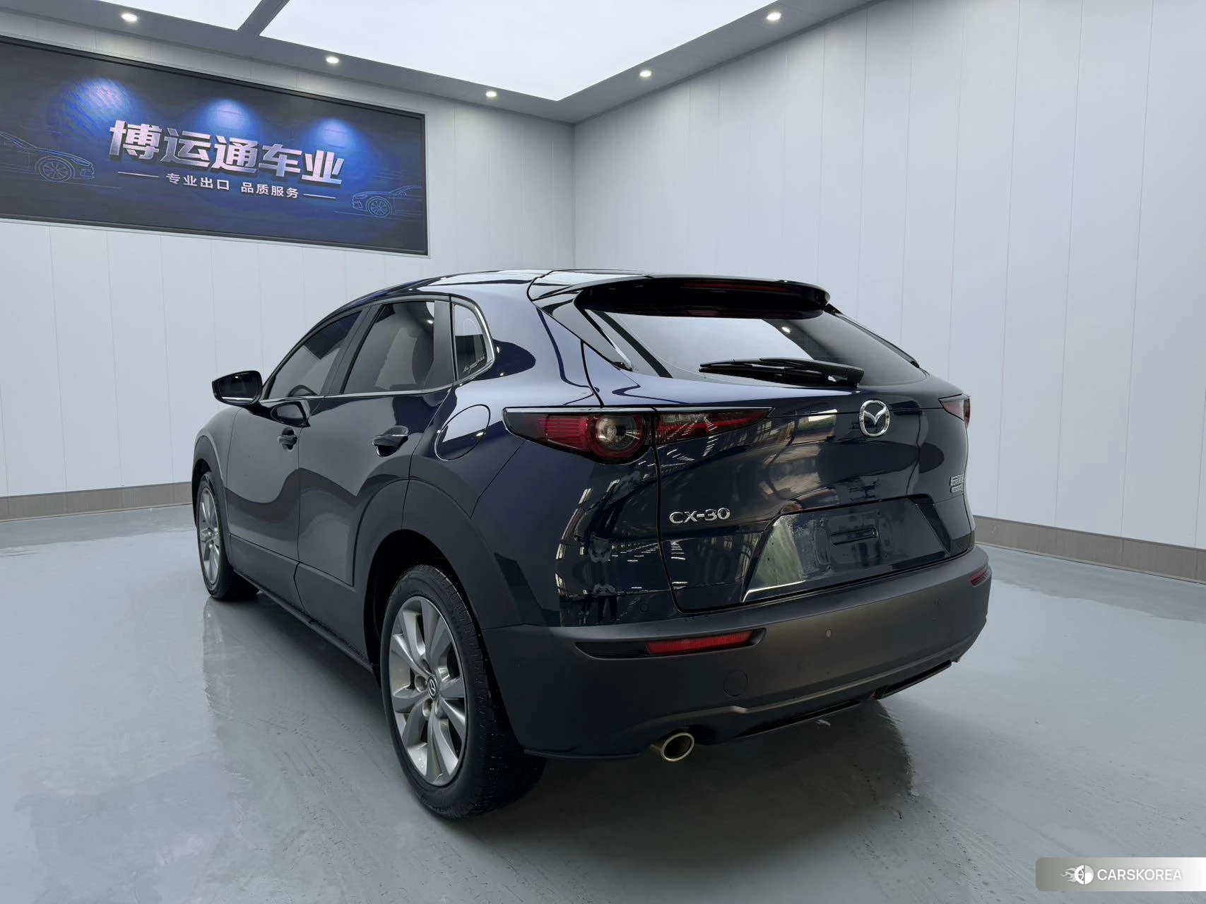 Mazda CX-30 2021 Синий из Китая