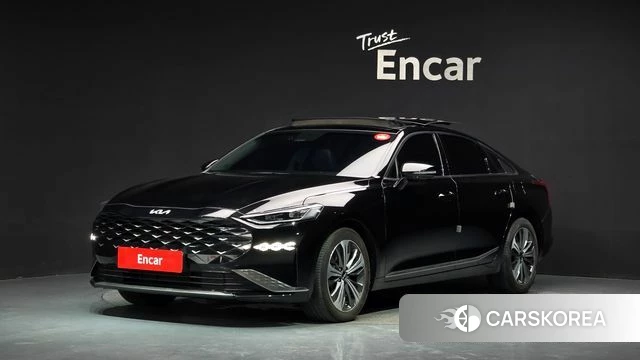 Kia K8 2021 Черный из Кореи