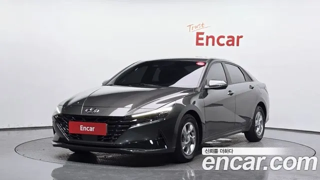 Hyundai Avante (CN7) 2021 Серый из Кореи