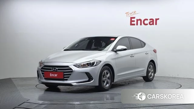 Hyundai Avante AD 2018 Серебряный из Кореи
