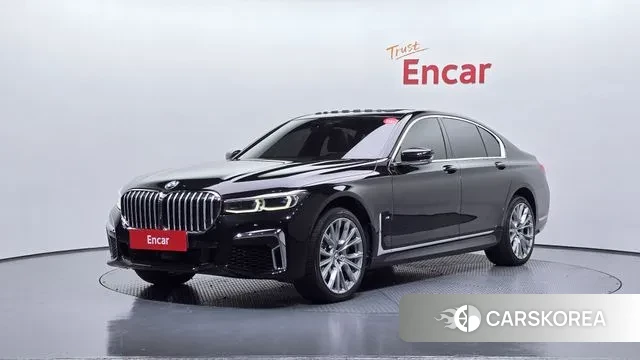 BMW 7 Series (G11) 2020 Черный из Кореи