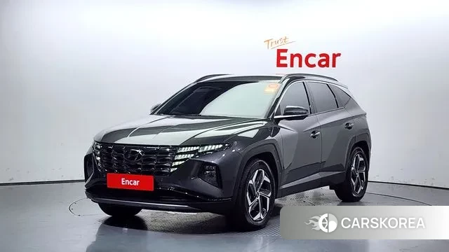 Hyundai Tucson Hybrid (NX4) 2023 Серый из Кореи