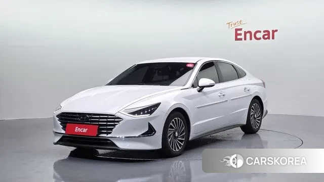 Hyundai Sonata Hybrid (DN8) 2020 Белый из Кореи