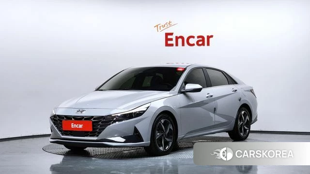 Hyundai Avante (CN7) 2020 Серебристо-серый из Кореи