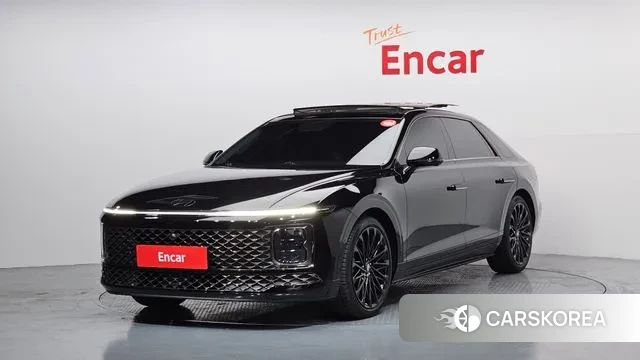 Hyundai Grandeur (GN7) 2023 Черный из Кореи