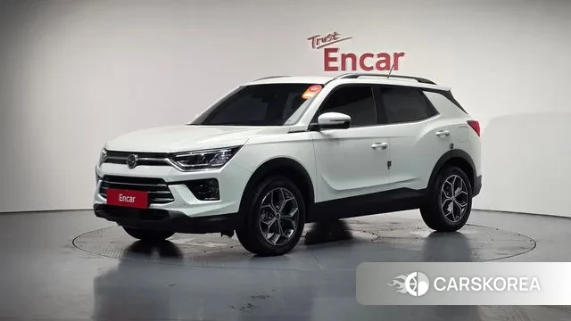 Ssangyong Beautiful Korando 2021 Белый из Кореи