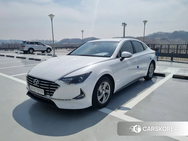 Hyundai Sonata (DN8) 2021 Белый из Кореи
