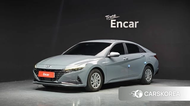 Hyundai Avante (CN7) 2021 Серебристо-серый из Кореи