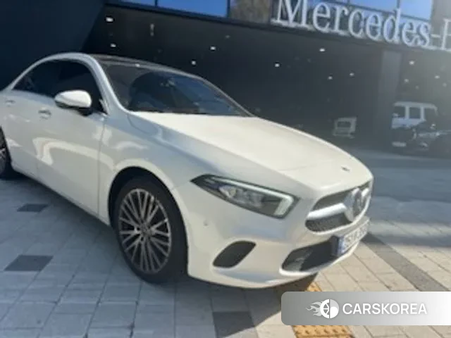 Mercedes-Benz A-Class W177 2020 Белый из Кореи