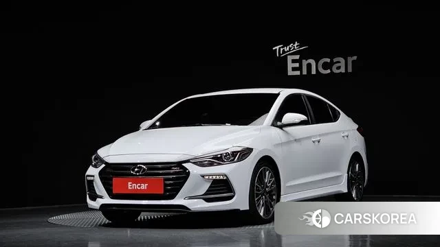 Hyundai Avante AD 2018 Белый из Кореи