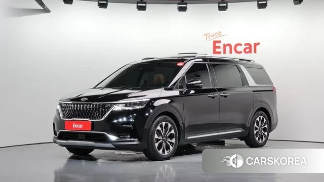 Kia Carnival 4th generation 2021 Черный из Кореи