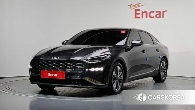 Kia K8 Hybrid 2021 Серый из Кореи