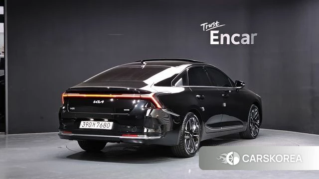 Kia The New K8 Hybrid 2024 Черный из Кореи