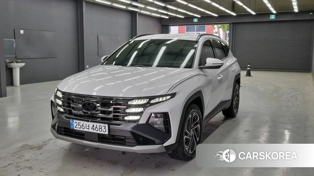 Hyundai The New Tucson Hybrid (NX4) 2024 Белый из Кореи