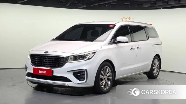 Kia The New Carnival 2019 Белый из Кореи