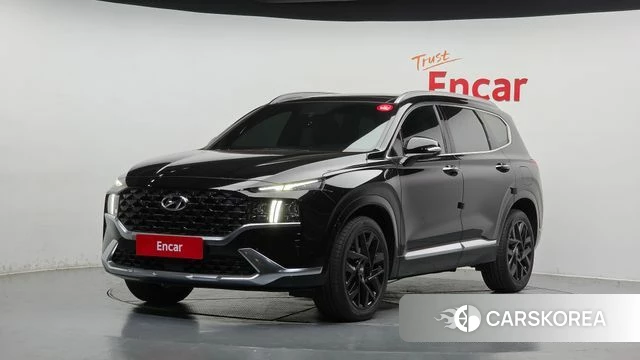 Hyundai The New Santa Fe 2021 Черный из Кореи