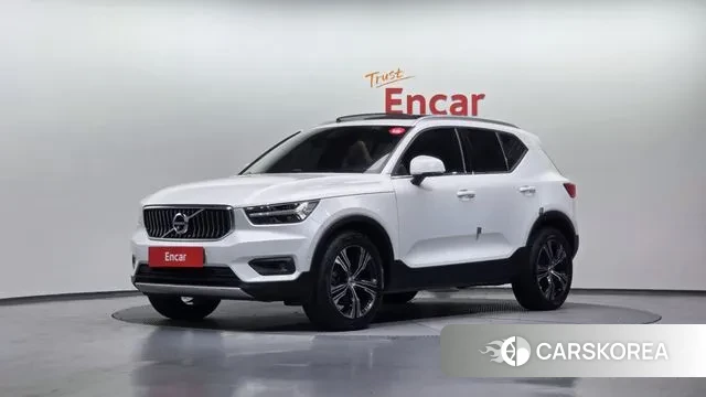 Volvo XC40 2022 Белый из Кореи