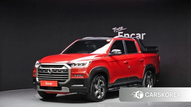 Ssangyong The New Rexton Sport 2024 Красный из Кореи