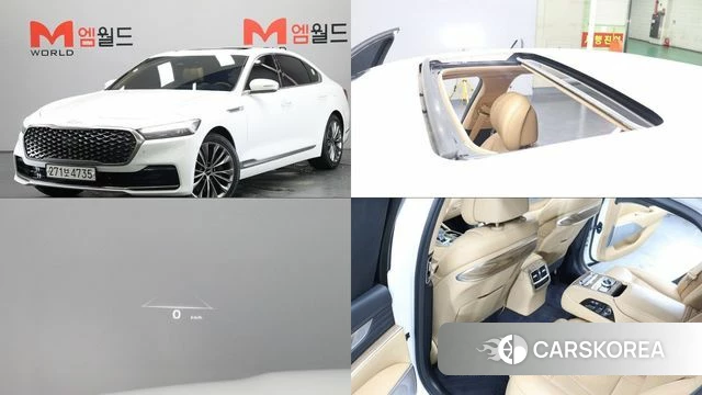 Kia The New K9 2nd generation 2021 Белый из Кореи
