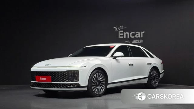 Hyundai Grandeur (GN7) 2024 Белый из Кореи