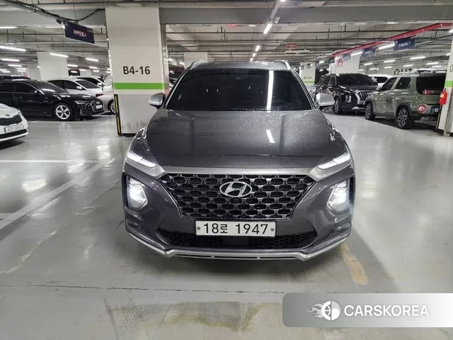 Hyundai Santa Fe TM 2019 Серый из Кореи