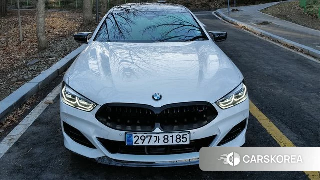 BMW 8 Series (G15) 2023 Белый из Кореи