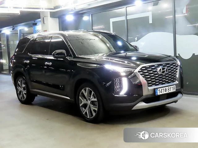 Hyundai Palisade 2022 Черный из Кореи
