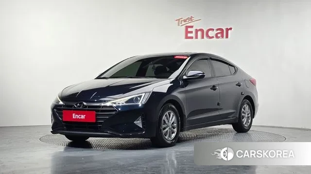 Hyundai The New Avante AD 2018 Синий из Кореи