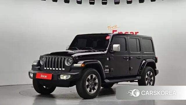 Jeep Wrangler (JL) 2020 Черный из Кореи